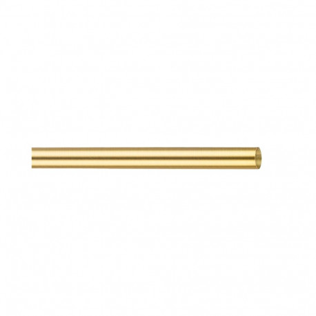 CURTAIN ROD D19 300CM MAT GOLD 93210300