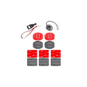 Set of 50 in 1 accessories for GoPro SJCAM sports cameras
