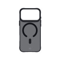 3mk Smoke MagCase for iPhone 17 Pro Max - Black Semi-Transparent