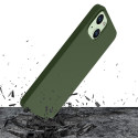 3mk Hardy Silicone MagCase for iPhone 15 Plus - green