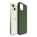 3mk Hardy Silicone MagCase for iPhone 15 Plus - green