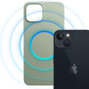 3mk Hardy MagSilicone Case for Apple iPhone 15 Plus - Green