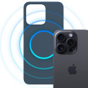 3mk Hardy MagSilicone Case for Apple iPhone 15 Pro - Navy Blue 3mk Hardy MagSilicone Case for Apple iPhone 15 Pro - Navy Blue