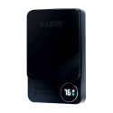 Powerbank 3mk HARDY MagSynergy Ni+ 5,000mAh 22.5W USB 1C1L - black Powerbank 3mk HARDY MagSynergy Ni+ 5,000mAh 22.5W USB 1C1L - black