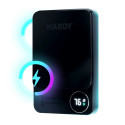 Powerbank 3mk HARDY MagSynergy Ni+ 5,000mAh 22.5W USB 1C1L - black Powerbank 3mk HARDY MagSynergy Ni+ 5,000mAh 22.5W USB 1C1L - black
