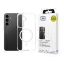 3mk Armor MagCase for Samsung Galaxy S24 FE - transparent