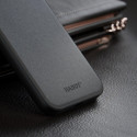 3mk Hardy Apple Silky Leather MagCase for Apple iPhone 16 Pro Max - Black