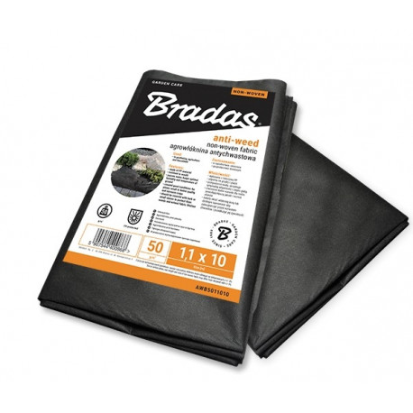 Anti-weed non-woven 50g/m² black, 2,1m x 10m