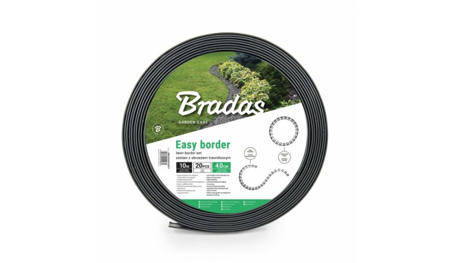 Lawn border set EASY BORDER 40mm, gray