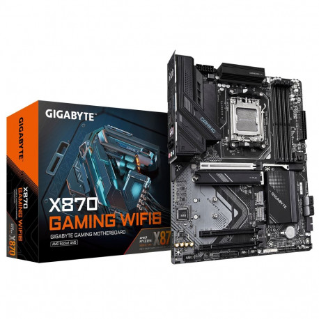 Gigabyte X870 GAMING WF6 emaplaat AMD protsessoripere AM5 protsessoripesa DDR5 toetatud kõvaketta li