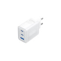 Vention FERW0-EU seinaga GaN laadija 2xUSB Type-C 1xUSB 65W