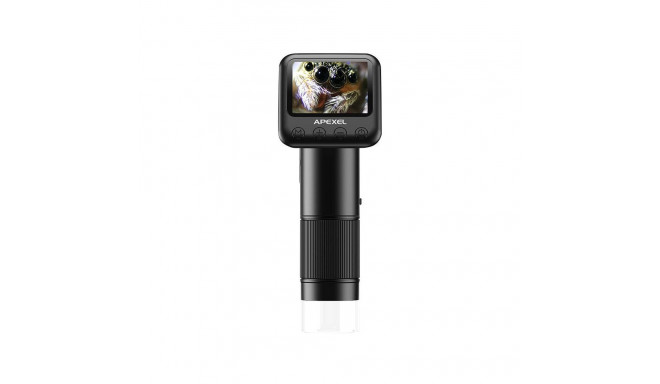 APEXEL APL-MS008 LCD digital microscope (black)