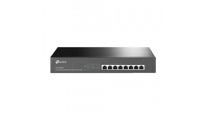 Switch|TP-LINK|Desktop/pedestal|Rack|PoE+ ports 8|TL-SG1008MP