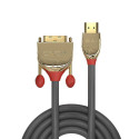 3m HDMI to DVI-D Cable, Gold Line HDMI® Male to DVI-D Single Link Male