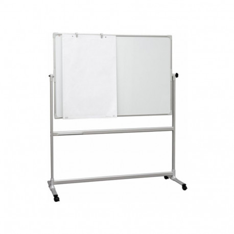 Valge tahvel ratastel 1500x1200mm ümber telje pöörlev keraamiline pind 2x3