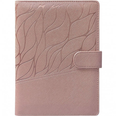 Book calendar BOSS A5 Week, horizontal, spiral binding, FASHION covers (BEIGE PINK) 00071/41753