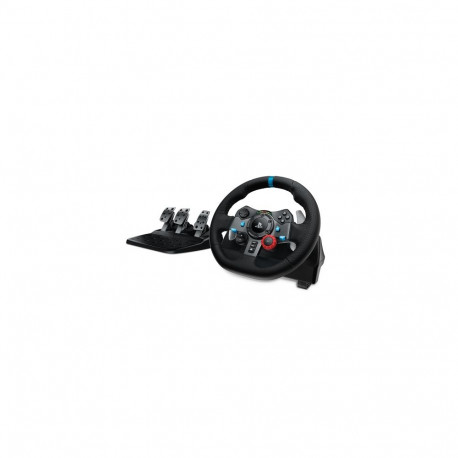 Logitech G29 Driving Force Steering Wheels & Pedals, for PC, PS5, PS4, PS3, Black