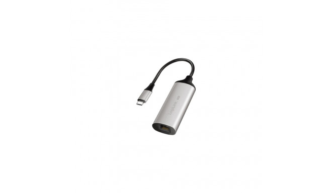 LogiLink USB-C/M 3.2Gen1 zu RJ45/F 5G Gigab. Ethern.Adapter