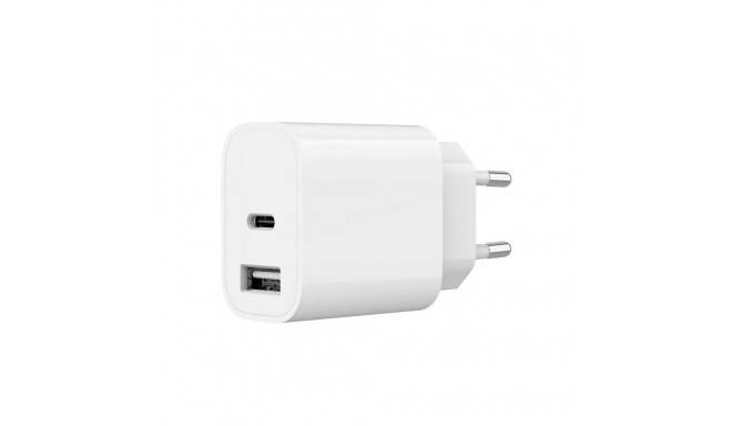 Gembird CHARGER USB UNIVERSAL WHITE/2P TA-UC-2AC12-01