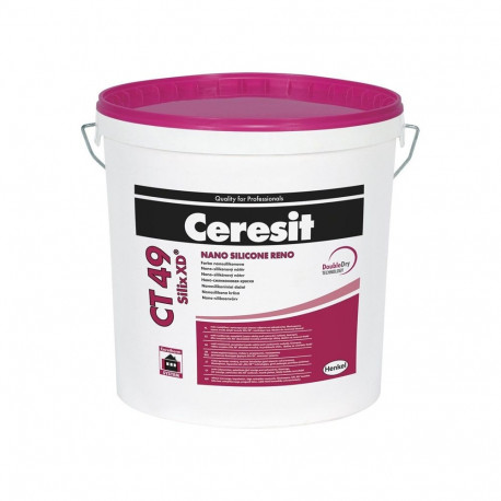 FACADE PAINT NANOSILICONE CT49 A BASE15L