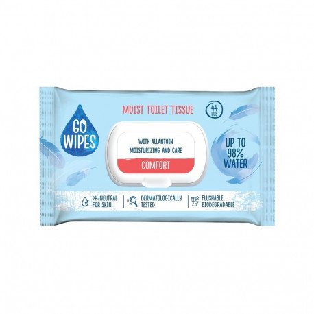 GOWIPES märg WC-paber comfort 44 tk