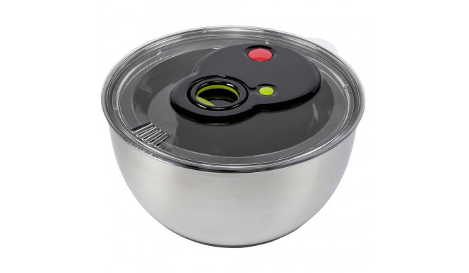 Emsa Salad spinner 4,5l 513441 Turboline stainless/black