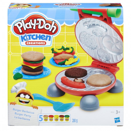 PLAY-DOH mängukomplekt Burgeripidu