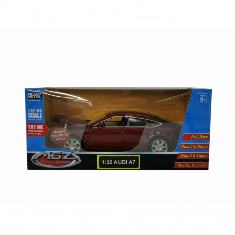 MSZ Die-cast model Audi A7, scale 1:32