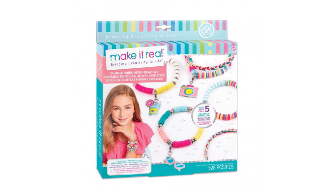 MAKE IT REAL DIY bracelets set "Summer vibes heishi bead"