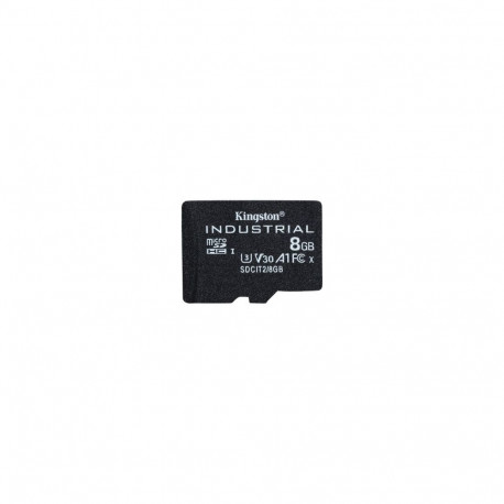 Industrial 8 GB microSDHC (schwarz, UHS-I U3, Class 10, V30, A1)