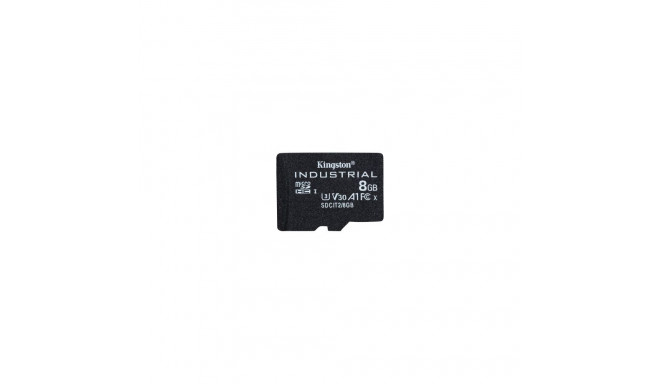 Kingston microSD 8GB 20/90 Industrial SP SDHC