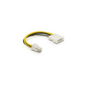 DeLOCK Adapter Molex 4-pin -P4 - 15 cm