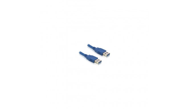 USB 3.2 Gen 1 kaabel USB-A pistik > USB-A pistik 1Meter, sinine