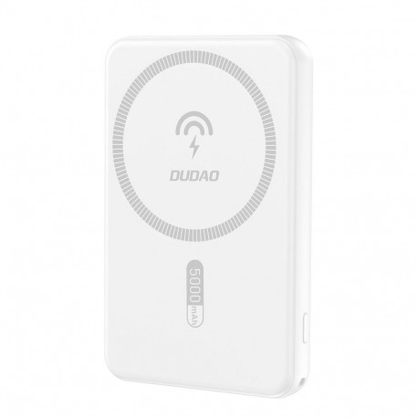 Dudao powerbank K14S USB/USB-C/MagSafe 20W 5000mAh, white