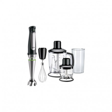 Braun MultiQuick 7 MQ 7045X 1.25 L saumikser 1000 W must, roostevaba teras
