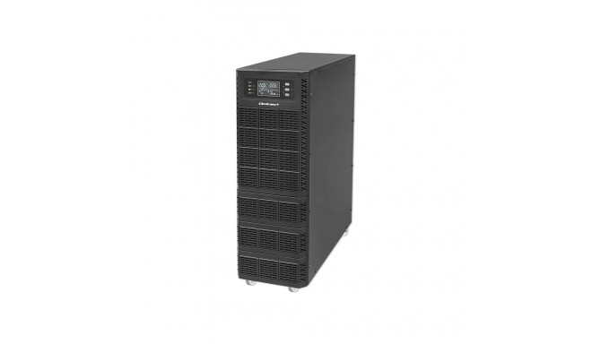 Qoltec katkematu toiteallikas (UPS) 10kVA 10000W võimsustegur 1.0 LCD EPO USB online