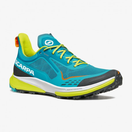 Scarpa GOLDEN GATE KIMA RT, 46.5, Lake Blue - Lime