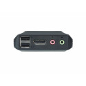 ATEN 2-Port USB DisPlayPort Cable KVM Switch ATEN 2-Port USB DisPlayPort Cable KVM Switch
