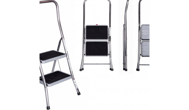 Krause Folding Step Toppy XL silver