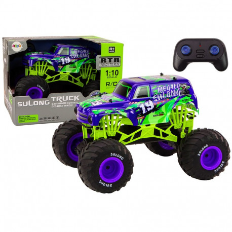 Auto Terenowe Zdalnie Sterowane 2.4G RC 1:10 Ghost lilla