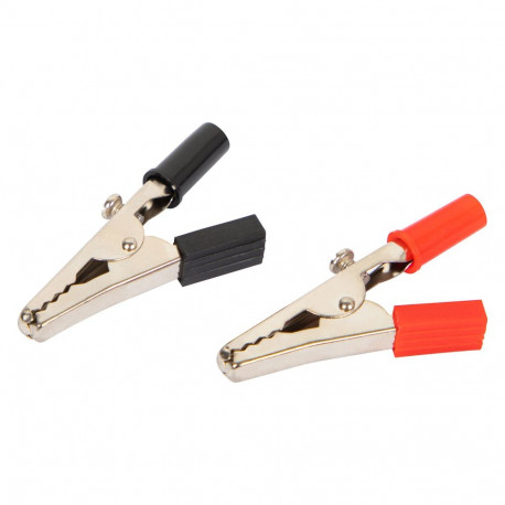 96-715# Krokodylek średni nh 029 czarny + czerwony