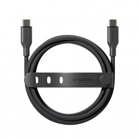 empower by PanzerGlass Racing USB-C to USB-C 2m sort