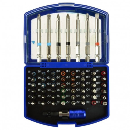 Screwdriver Bit Set 56 pcs Geko