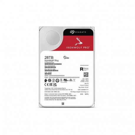 Seagate Ironwolf Pro 28TB 7200rpm 6Gb/s SATA 256MB cache ST28000NT000 server drive