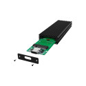 Raidsonic | Black | ICY BOX IB-1816M-C31 External Type-C enclosure for M.2 NVMe SSD