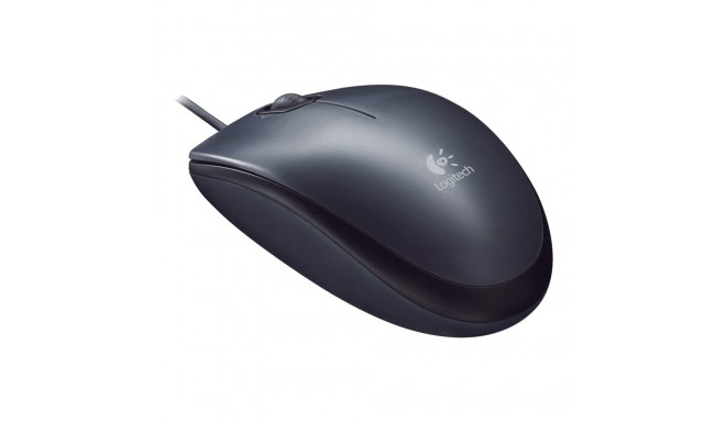 Logitech | M90 | Mouse | Wired | USB Type-A | Black