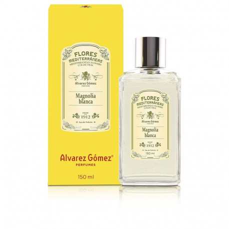 ALVAREZ GOMEZ FLORES MEDITERRANEAS magnolia blanca eau de toilette vaporizador 150 ml