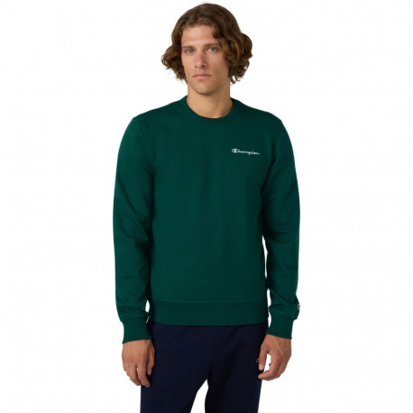 Champion meeste pusa Crewneck 221792 GS584 M, roheline