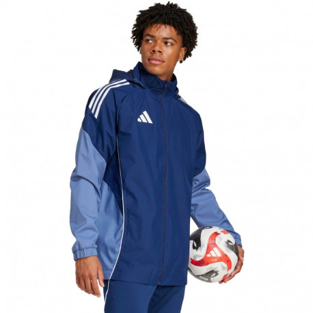 Adidas meeste jope Tiro 25 Competition ilmastikukindel JI6543 S, tumesinine