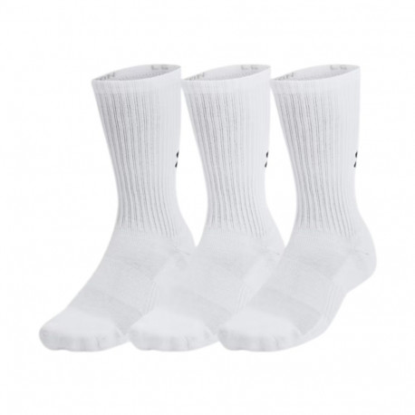 Under Armour sokid TC 3-pakk Crew 1386311 100 L, valge